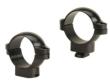 Leupold 2-Piece STD Windage Adjustable Steel Rings 1" Medium Gloss