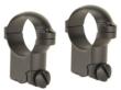 Leupold 2-Piece Solid Steel Ringmounts - Ruger M77 1" Super High Matte Black