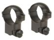 Leupold 2-Piece Solid Steel Ringmounts - Ruger M77 1" High Matte Black