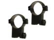 Leupold 2-Piece Solid Steel Ringmounts - Ruger M77 1" Super High Matte Black