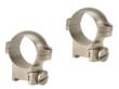 Leupold 2-Piece Solid Steel Ringmounts - Sako 1" Medium Silver