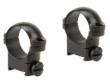 Leupold 2-Piece Solid Steel Ringmounts - Sako 1" Medium Matte Black