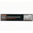 Lyman Armorers 18 Piece Hex Punch Set with Stand