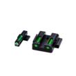 HIVIZ LiteWave H3 sight Green LitePipe/White front ring fits S&W Shield models