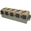 MTM 5-CAN Ammo Crate Mini FDE Cans Army Green Tray