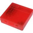 MTM Flip Top Ammo Box 100rd Clear Red