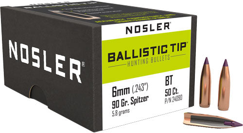 NOSLER BULLETS 6MM .243