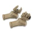 FAB Defense FRBS Offset Rifle Sights Kit Tan