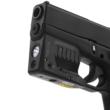 Nightstick Rechargeable Sub-Com Weapon Light with Green Laser for GLOCK G42 43 43x 48 150 Lumens