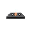 Night Fision Tritium Night Sight Set Orange Front Black Back for Glock
