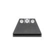 Night Fision Suppressor Height Night Sight Set White Front White Back for Glock