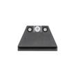 Night Fision Suppressor Height Night Sight Set White Front Black Back for Glock