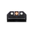 Night Fision Optics Ready Stealth Night Sight Set Orange Front Black Back for Springfield Hellcat