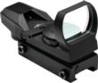NcStar Red & Green Reflex Sight with 4 Reticles and QR Mount - Black