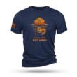 Nine Line 2A Bear Navy Triblend T-Shirt XL