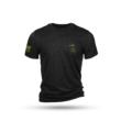 Nine Line American Camo Short Sleeve Shirt Black Triblend 3XL