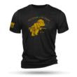 Nine Line Pooh Bear Triblend T-Shirt Black 2XL