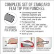 Real Avid Accu-Punch Hammer & Pin Punch Set Brass