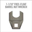 Real Avid Master-Fit1-1/16'' Free-Float Barrel Nut Wrench