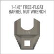 Real Avid Master-Fit 1-1/8'' Free-Float Barrel Nut Wrench