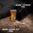 Outdoor Edge Razor HTX Replaceable Blade Fixed Knife 3" Blades Orange