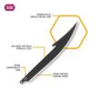 Outdoor Edge 5.0" Boning/Fillet Blade Pack Black 6/ct