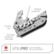Outdoor Edge UtiliPro Folding Utility Knife & Multi Tool Orange