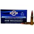PPU Rifle Ammunition .308 Win 150 gr SP 2820 fps  20/ct