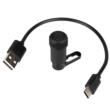 Black Gold Rechargeable Sight Light Kit with Bracket and Charge Cord