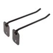 Hornady Square-Lok 6" Single Peg Hook Black 2/ct