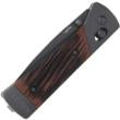 Old Timer Frontier Pivot Lock Folding Knife 3-1/10" Drop Point Blade Wood