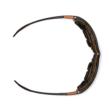 Pyramex Carhartt Carthage Shooting Glasses Black and Tan with Bronze Anti-Fog Lens