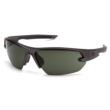 Pyramex Venture Gear Semtex 2.0 Shooting Glasses Gun Metal Frame with Forest Grey Anti-Fog Lens