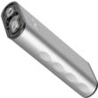 Personal Security Products Zap Edge Rechargeable USB Power Bank LED Stun Gun 950K Grey