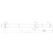 Proof Steel Drop in Barrel for Rifle Gas System AR-15 Compatible Firearms 6 ARC 16" 1:7.5 Twist 5/8-24
