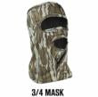 Primos Stretch Fit Mask - Mossy Oak Bottomland 3/4 Face