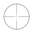 BLEMISHED Burris LER Handgun Scope - 2x20mm Plex Reticle Nickel