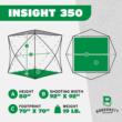 Barronett Blinds Insight 350 Ground Blind Fence Line Camo