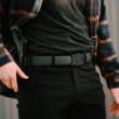 Shield Arms Apogee Belt Black with Black Buckle