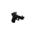 Radian Weapons Guardian+Six Combo Optic Guard & BackUp Iron Sights for Glock MOS Trijicon RMR Black