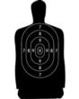 Speedwell Official NRA Police Qualification Silhouette Police Silhouette Reduced 25 yd. 500/Pack