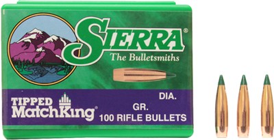 SIERRA BULLETS .22CAL .224