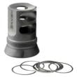Banish 4581 30-Gold Muzzle Brake 5/8x24 Black