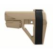 SB Tactical SBA5 Pistol Stabilizing Brace 5-Position Adjustable for AR-15 FDE