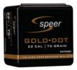 Speer Gold Dot Component Rifle Bullets .224 cal .224" 75 gr GOLD DOT SP