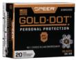 Speer Gold Dot Handgun Ammunition 25 ACP 35 gr HP 900 fps 20/ct