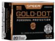 Speer Gold Dot Handgun Ammunition .45 ACP 185 gr HP 1050 fps 20/ct