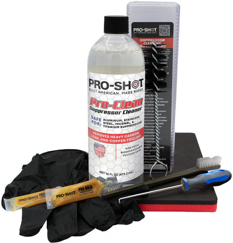 PRO SHOT SUPPRESSOR CLEANING