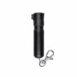 Sabre Mighty Discreet Pepper Spray with Snap Clip Keychain Black