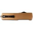 Templar Knives Premium Lightweight Anodized Bronze Small Automatic Knife 3" Drop Point Blade Bronze